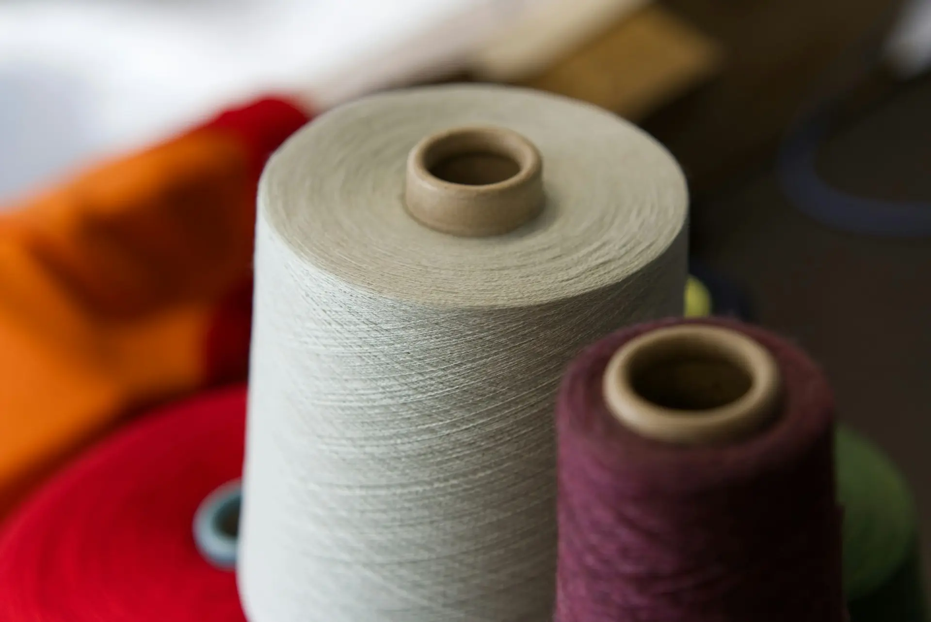 Yarn and industrial threads